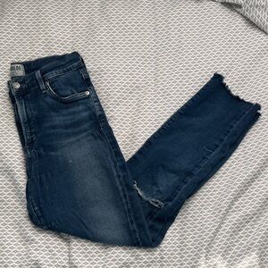 Agolde Dark Blue Ankle Jeans